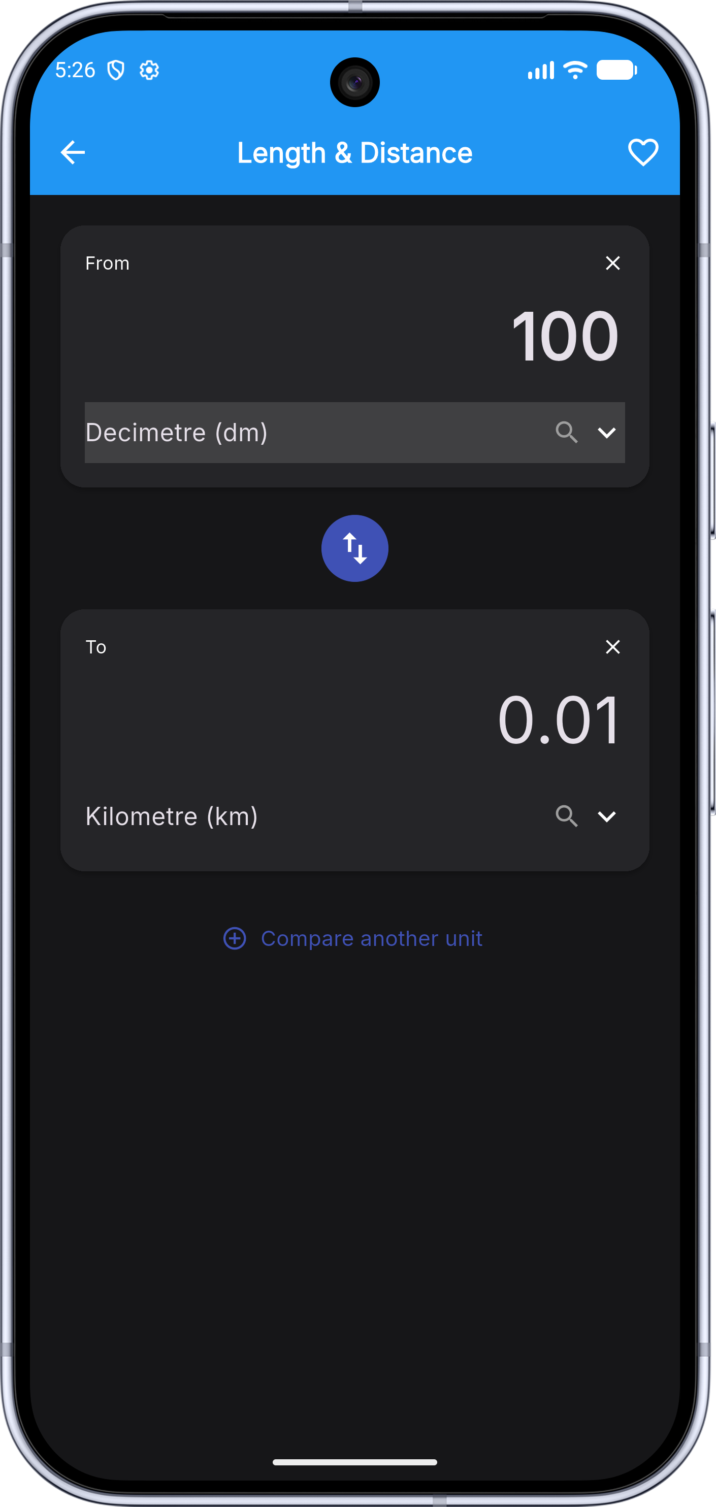 Unit Converter length conversion
